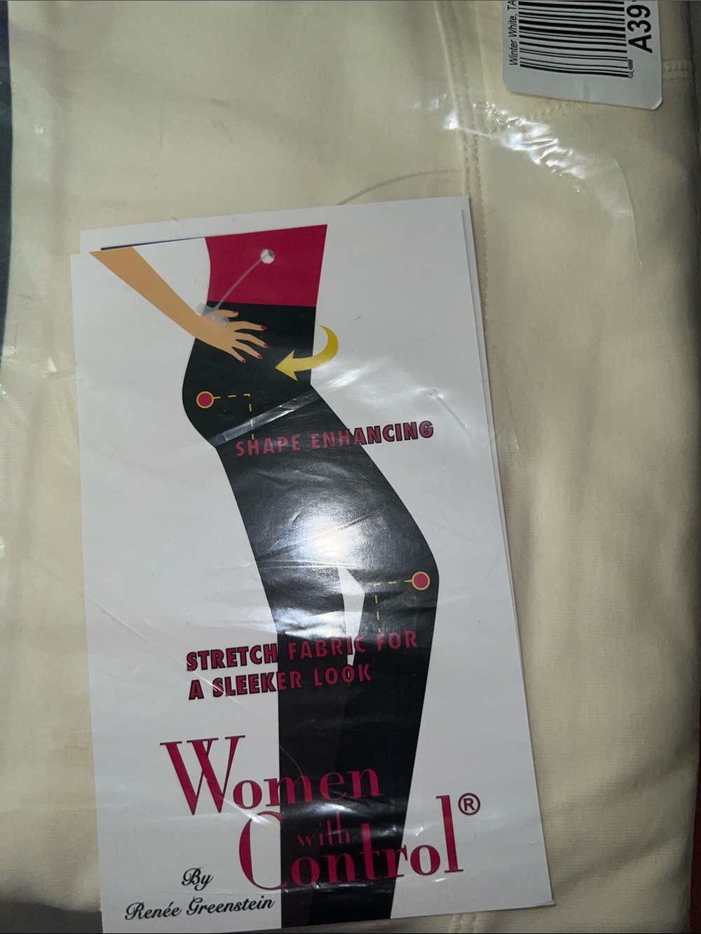 Women with Control Tummy Control Pants - Ivory/Cream